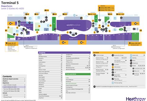 heathrow terminal 3 shops map.